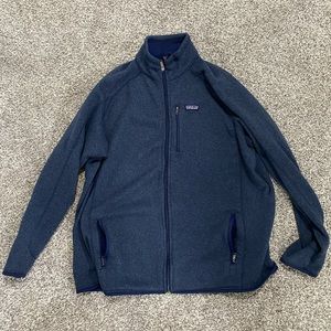 Patagonia Navy Better Sweater Fleece Jacket 3XL